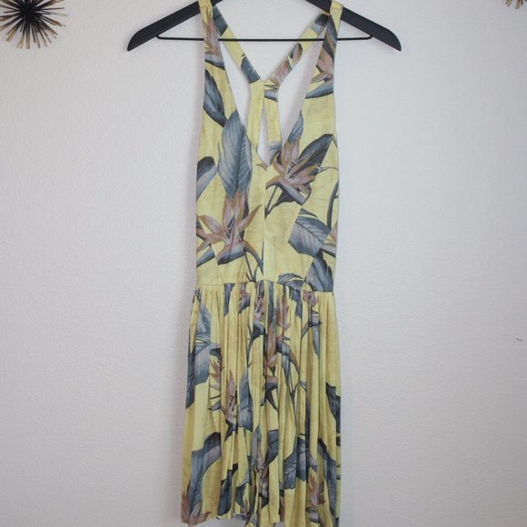 Kimchi Blue Pants - Bird of Paradise print romper